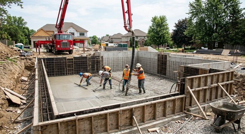 Basement Concrete Installation in Alpharetta, GA