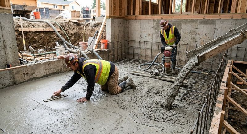 Basement Concrete Installation in Lilburn, GA