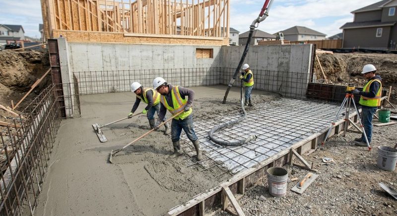 Basement Concrete Installation in Mableton, GA