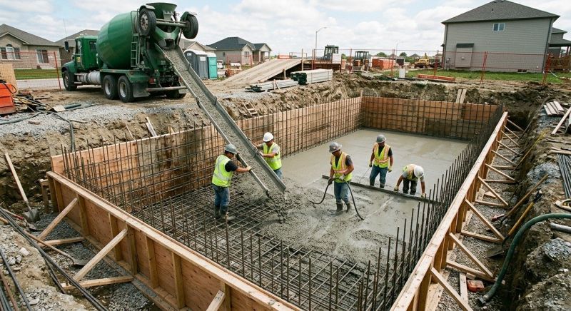 Basement Concrete Pouring in Alpharetta, GA