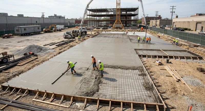 Commercial Slab Construction in Mableton, GA