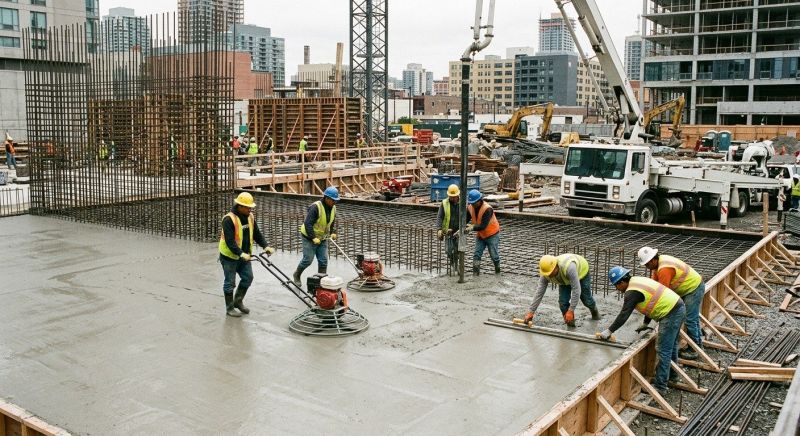 Commercial Slab Construction in Norcross, GA
