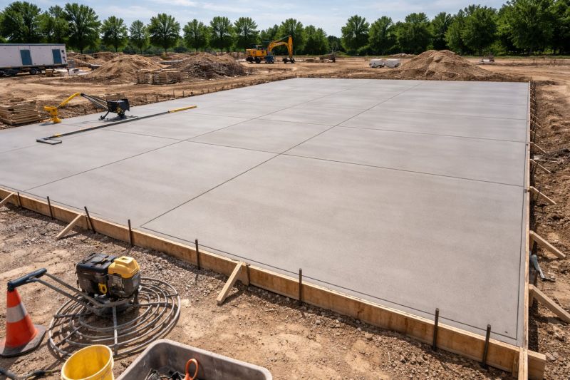 Commercial Slab Installation in Forsyth County, GA