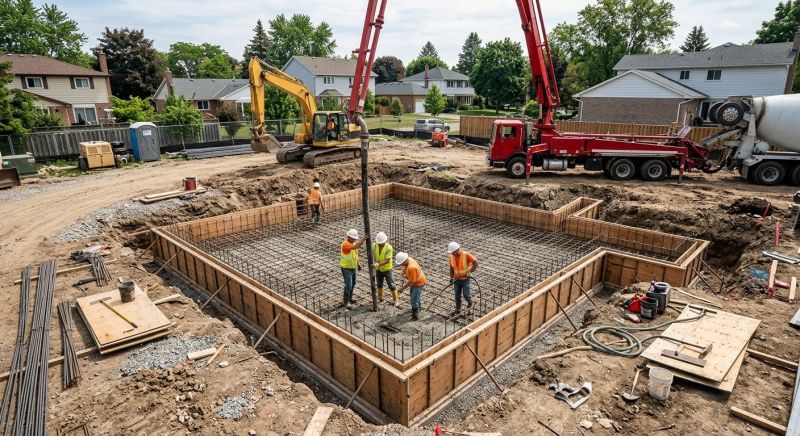 Concrete Foundation Installation in Tucker, GA