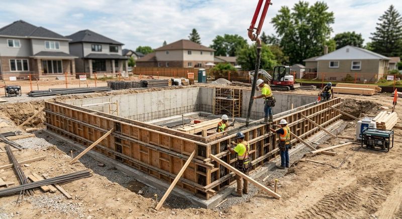 Foundation Construction in Alpharetta, GA